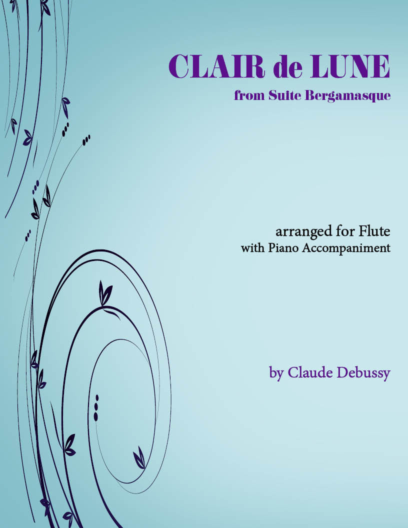Claire de Lune for Flute & Piano