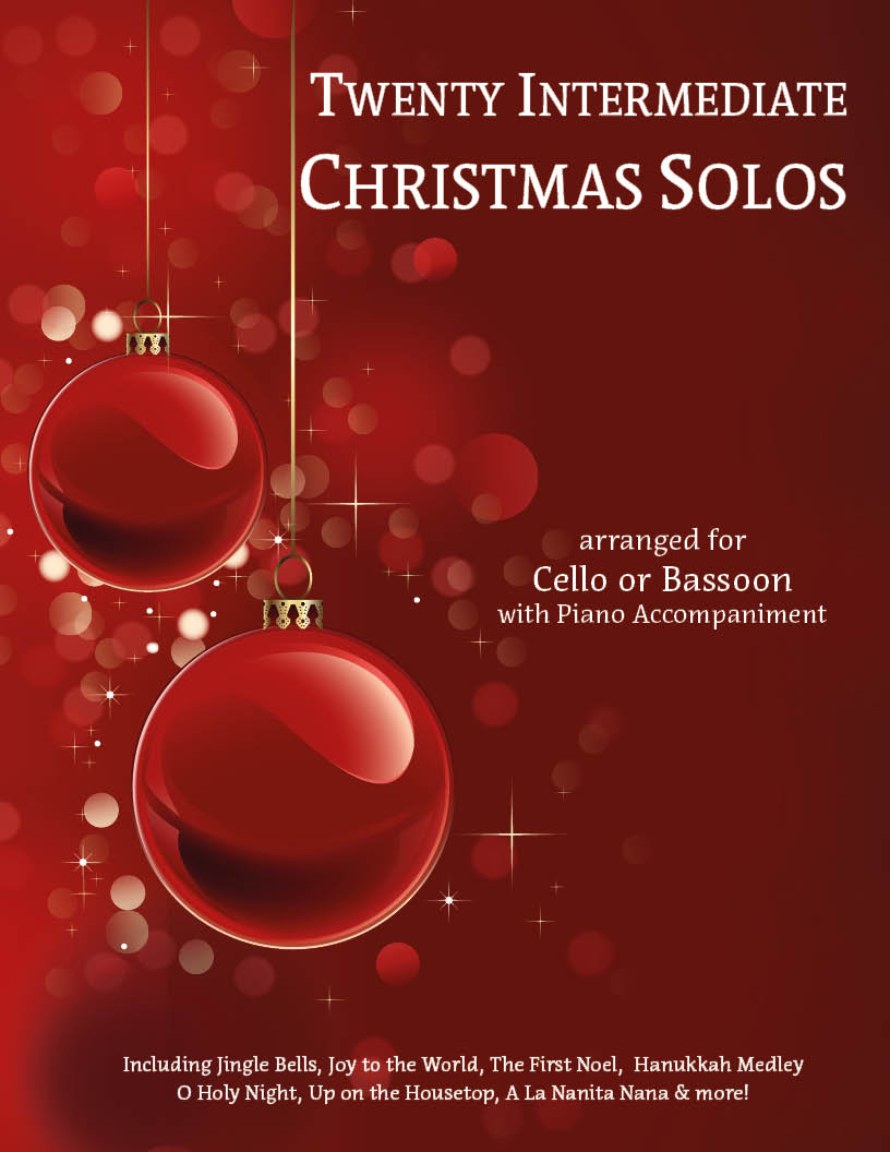 Twenty Intermediate Christmas Solos for Cello or Bassoon & Piano