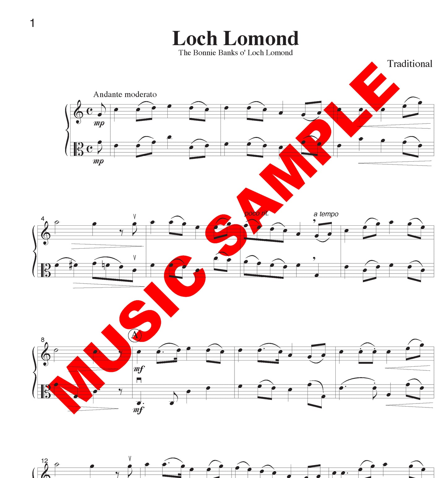 DUET SINGLES: Ash Grove, Happy Birthday & more! for Flute or Oboe or Violin & Viola CHOOSE A TITLE!