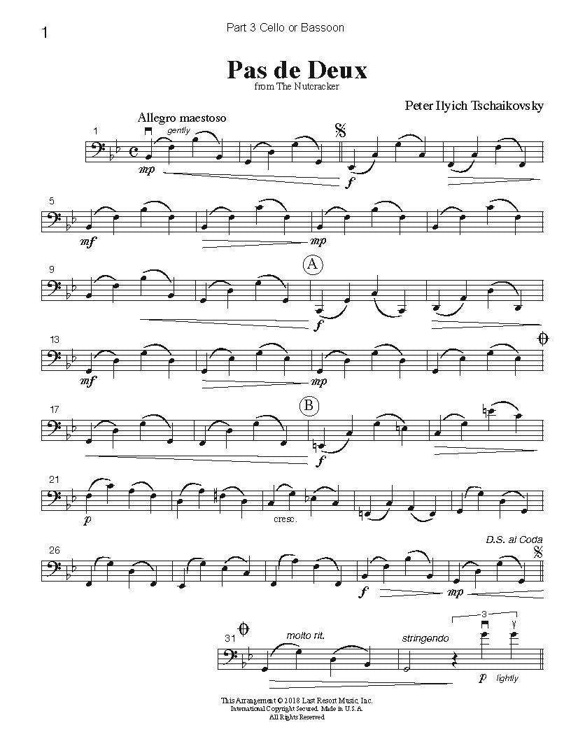Music for Three Collection - Nutcracker Set 1