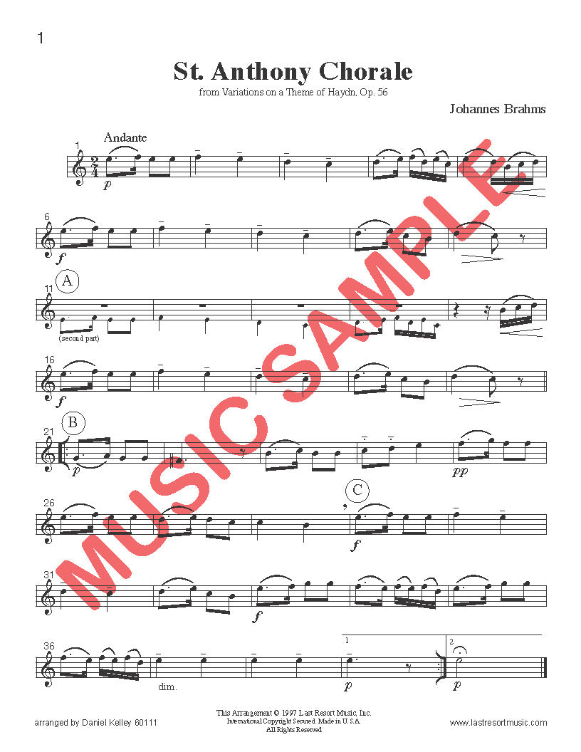 Music for Four Brass, Volume 1