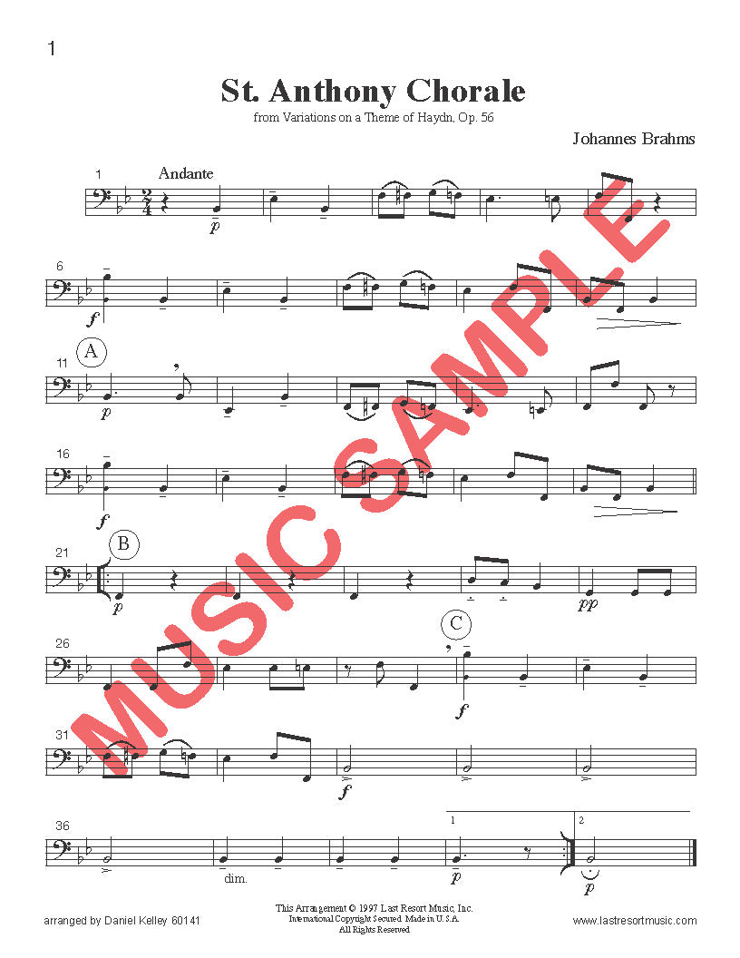 Music for Four Brass, Volume 1