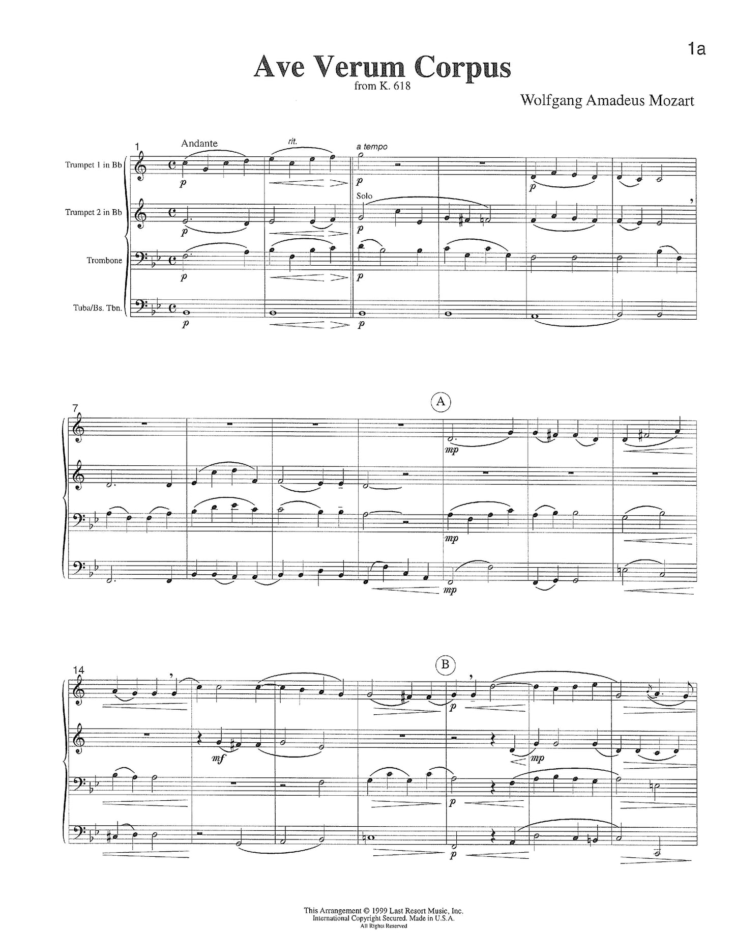 Music for Four Brass, Volume 2