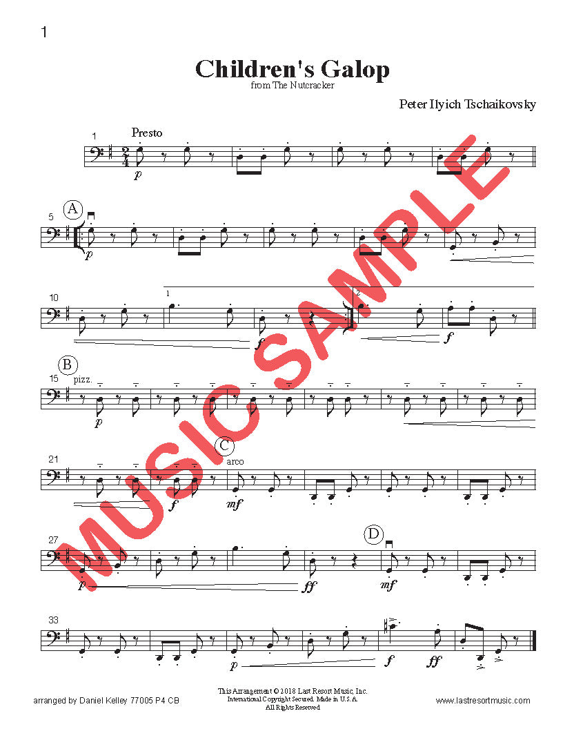 Music for Four, Collection No. 5 - The Nutcracker Set 1