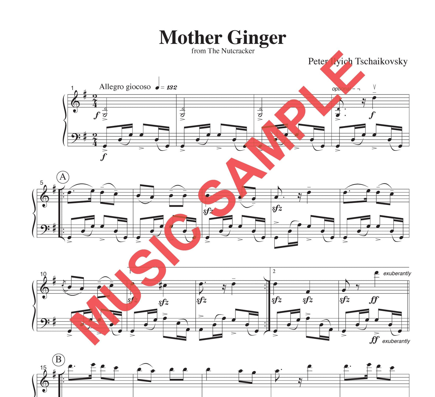 DUET SETS: The Nutcracker for Flute or Oboe or Violin & Cello or Bassoon CHOOSE A SET! - Last Resort Music Publishing