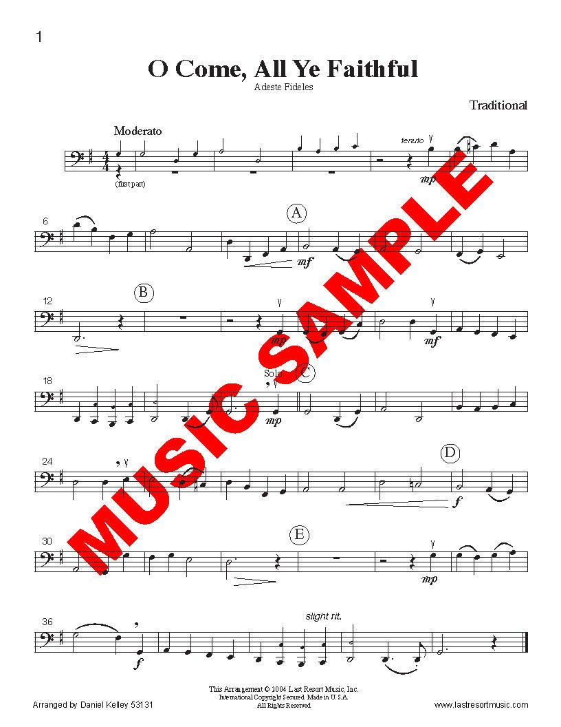 Intermediate Music for Three, Christmas - Last Resort Music Publishing