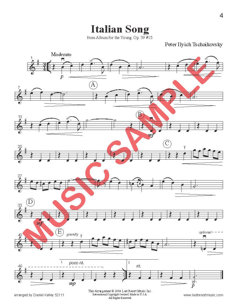 Intermediate Music for Three, Volume 1 - Last Resort Music Publishing