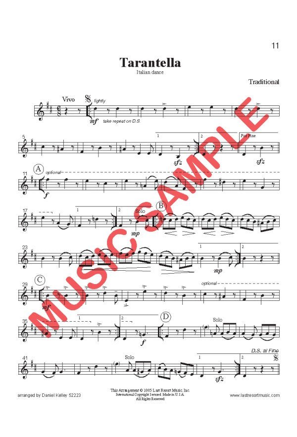 Intermediate Music for Three, Volume 2 - Last Resort Music Publishing