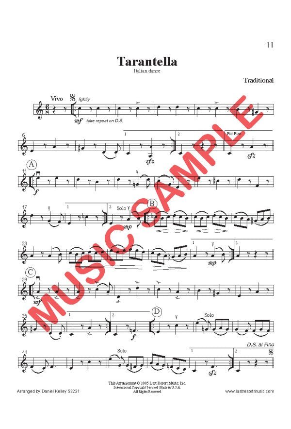 Intermediate Music for Three, Volume 2 - Last Resort Music Publishing