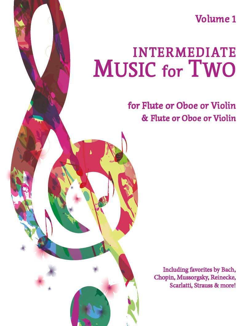 Intermediate Music for Two Volume 1 - Flute or Oboe or Violin & Flute or Oboe or Violin - Last Resort Music Publishing