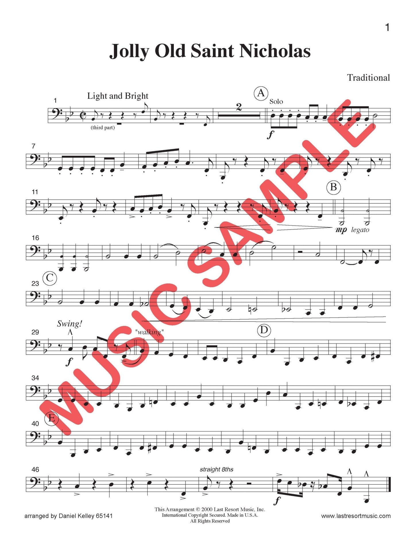 Music for Four Brass, Christmas - Last Resort Music Publishing