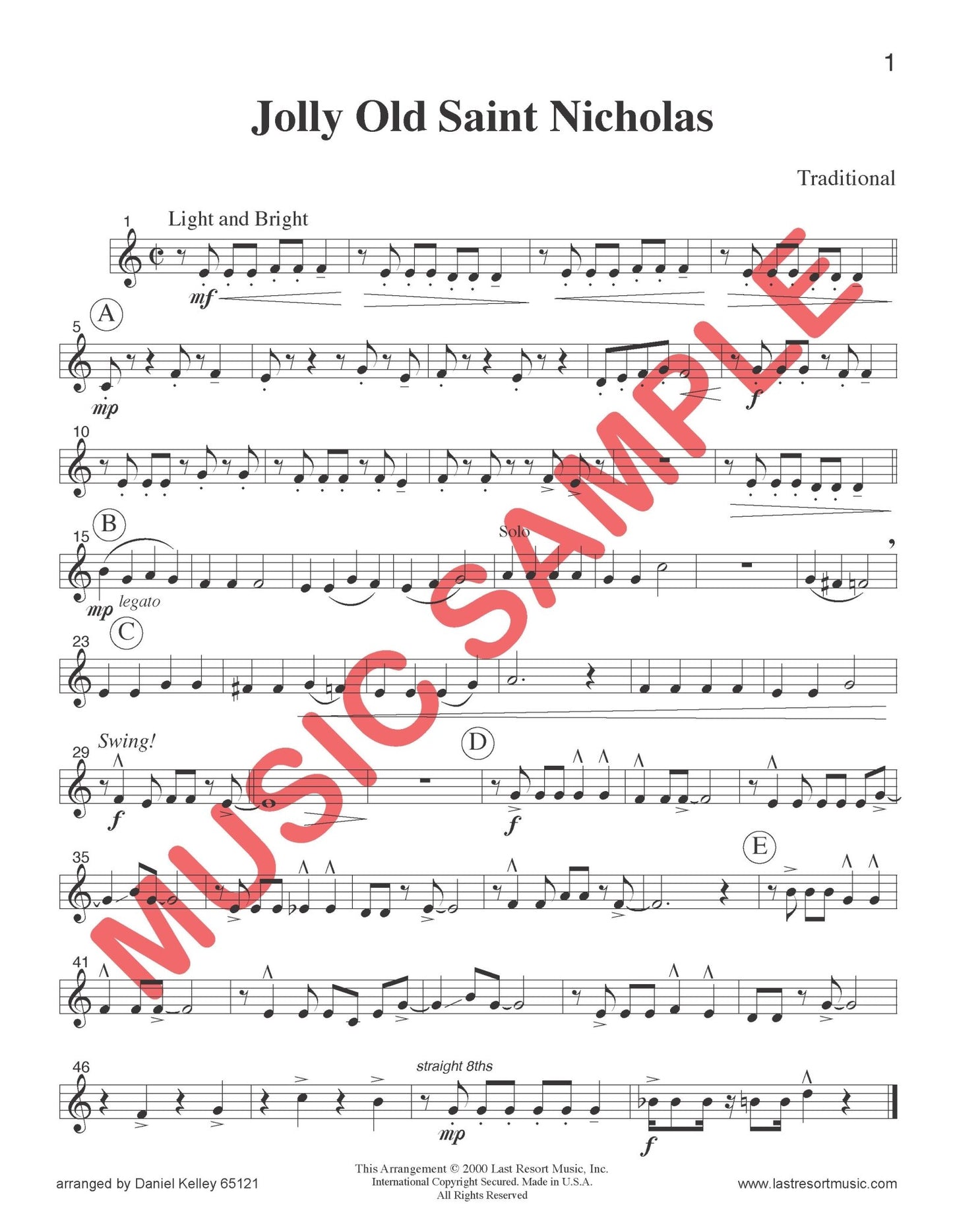 Music for Four Brass, Christmas - Last Resort Music Publishing