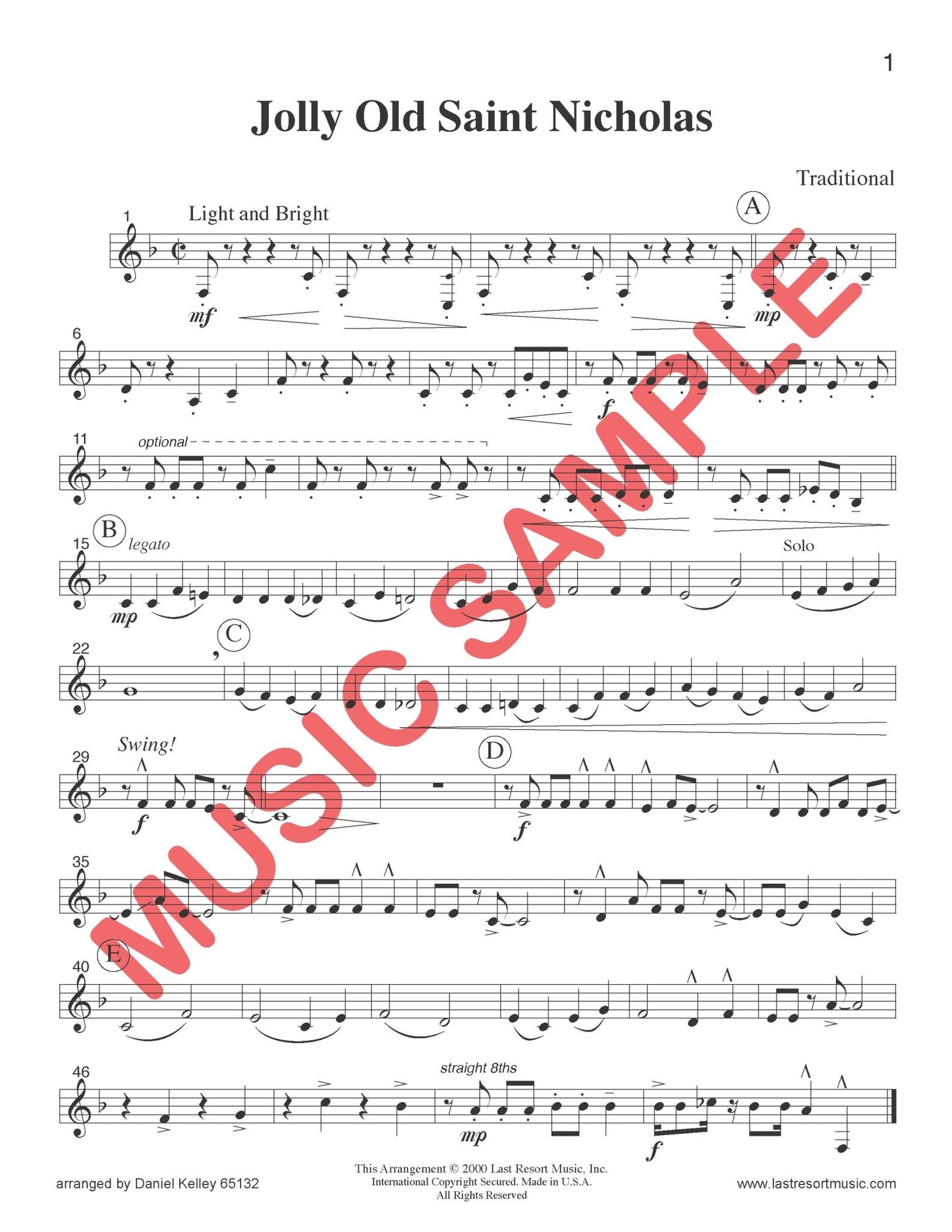 Music for Four Brass, Christmas - Last Resort Music Publishing