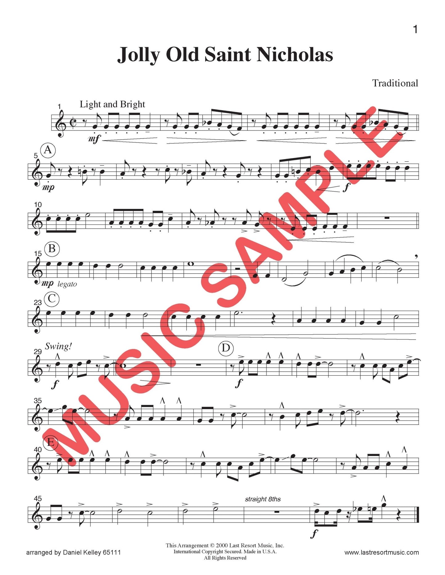 Music for Four Brass, Christmas - Last Resort Music Publishing