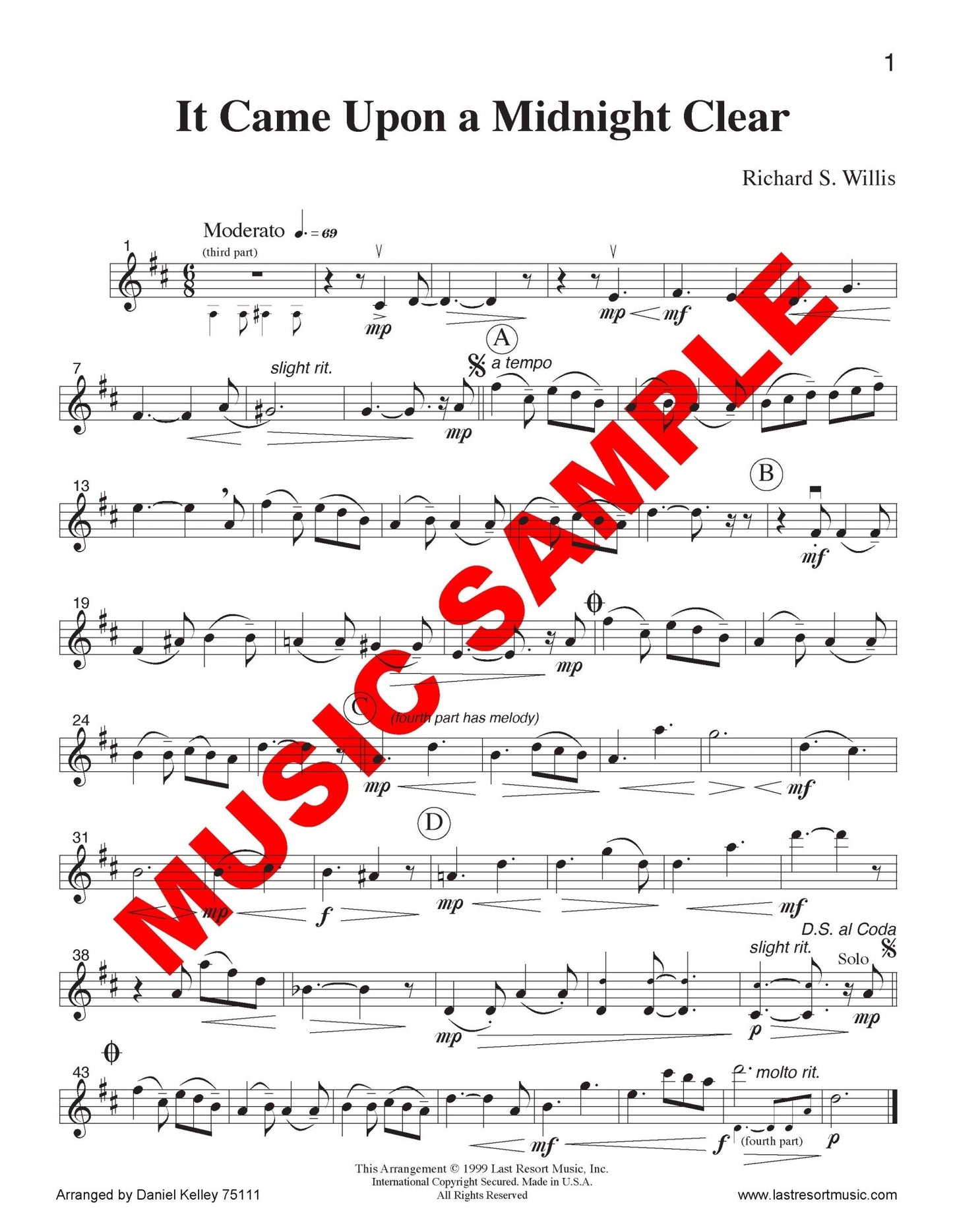 Music for Four, Christmas - Last Resort Music Publishing