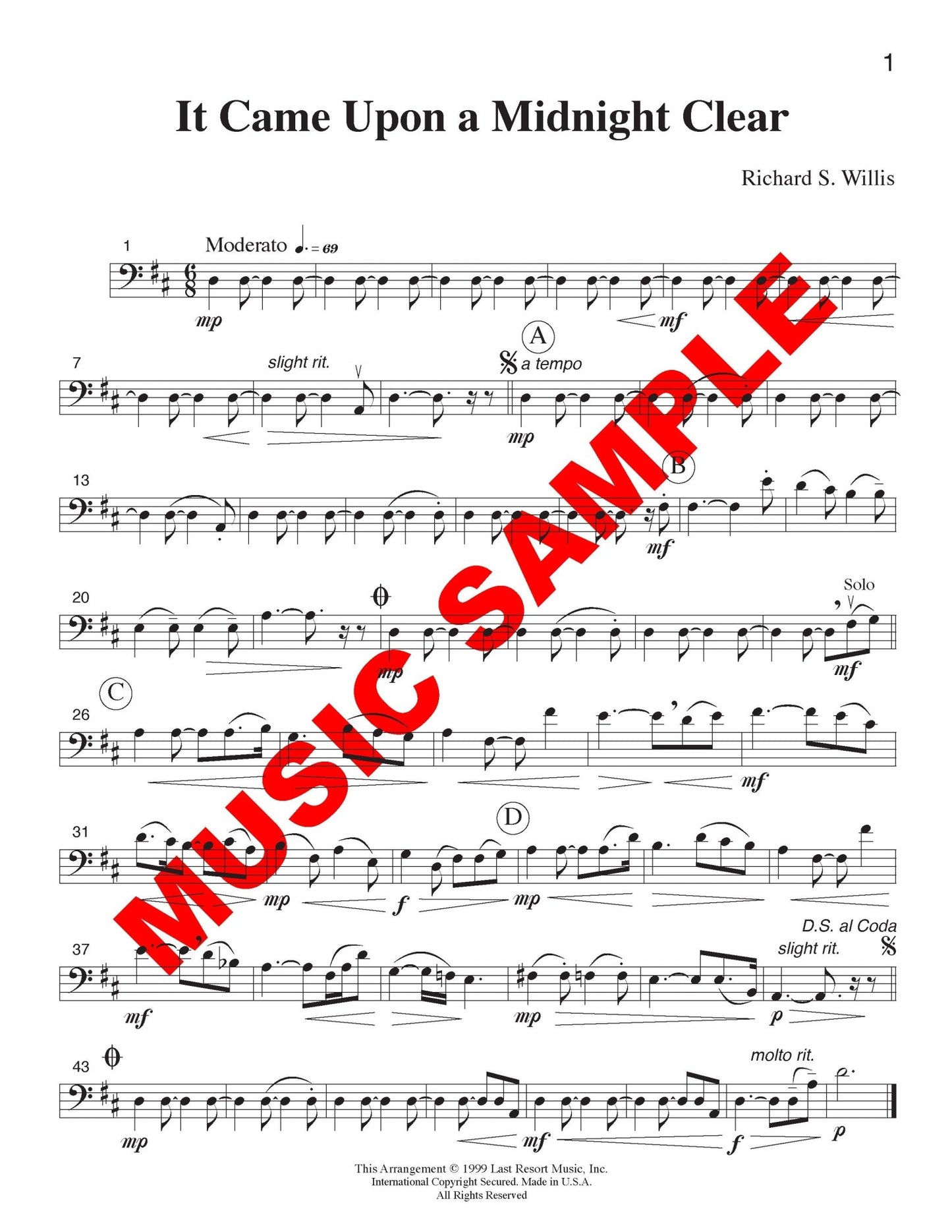 Music for Four, Christmas - Last Resort Music Publishing