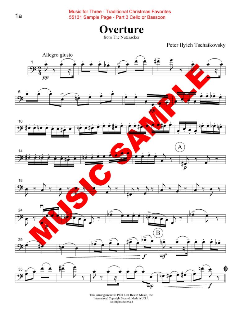 Music for Three, Christmas Volume - Last Resort Music Publishing