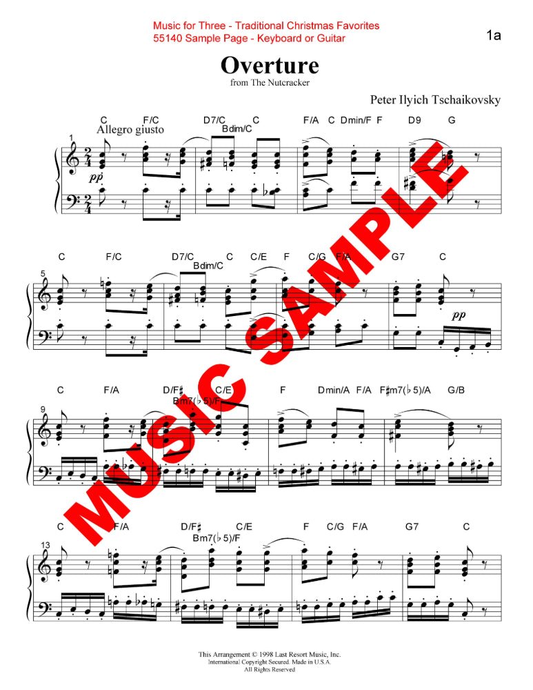 Music for Three, Christmas Volume - Last Resort Music Publishing