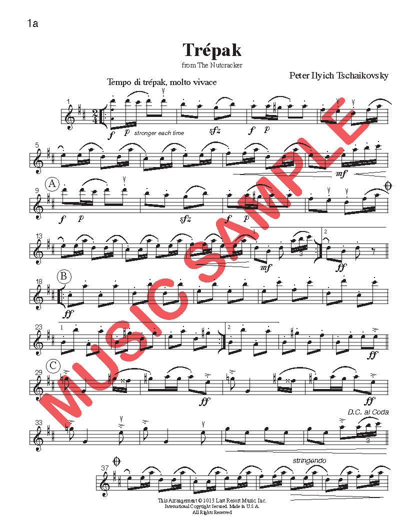 Music for Three Treble Instruments Christmas Collection No. 2 - Holiday Favorites - Last Resort Music Publishing