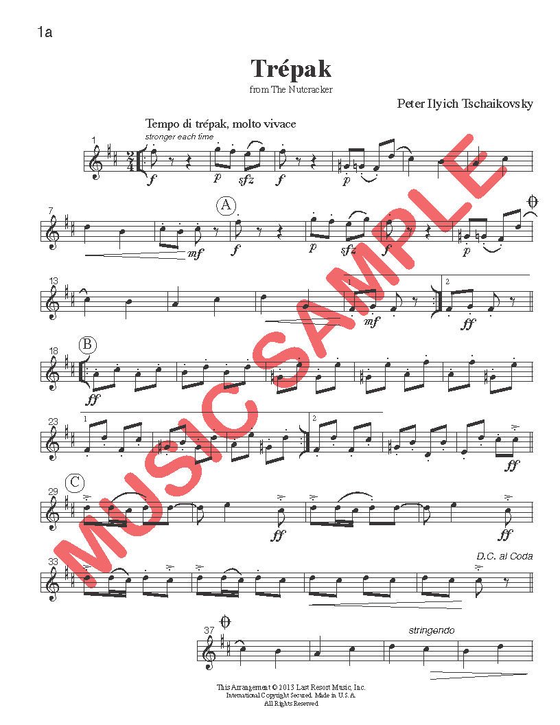 Music for Three Treble Instruments Christmas Collection No. 2 - Holiday Favorites - Last Resort Music Publishing