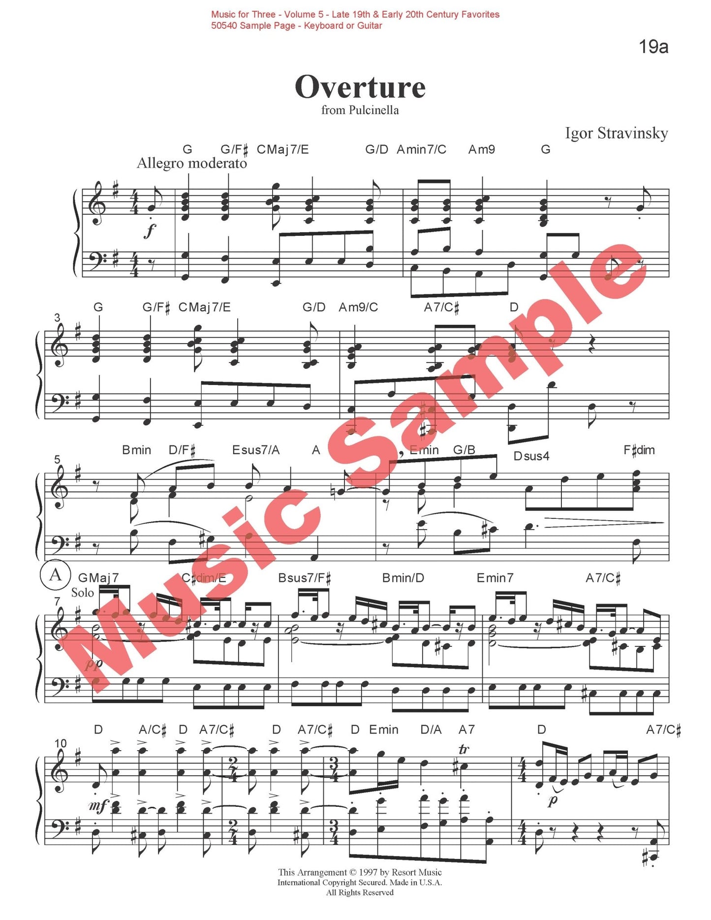 Music for Three, Volume 5 - Last Resort Music Publishing