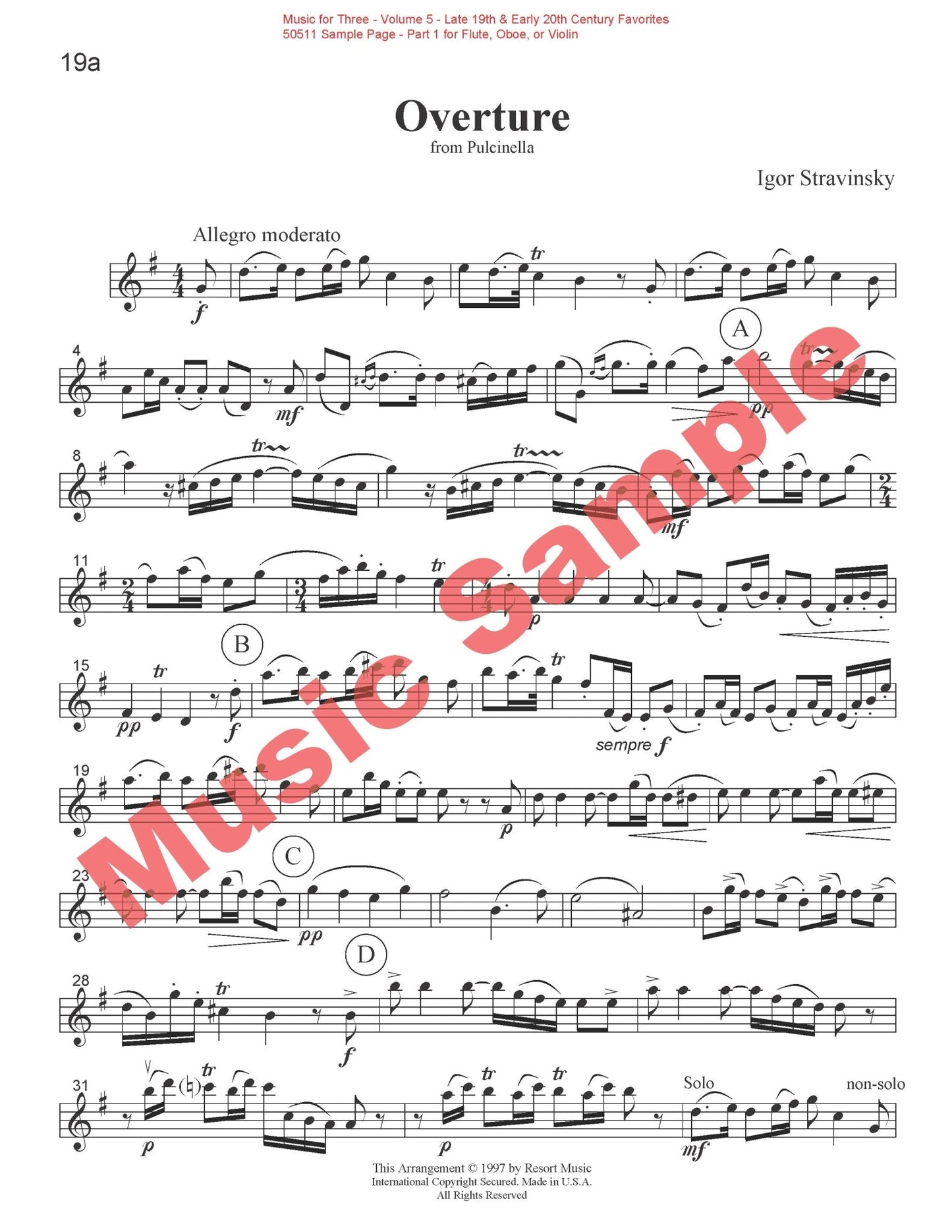 Music for Three, Volume 5 - Last Resort Music Publishing