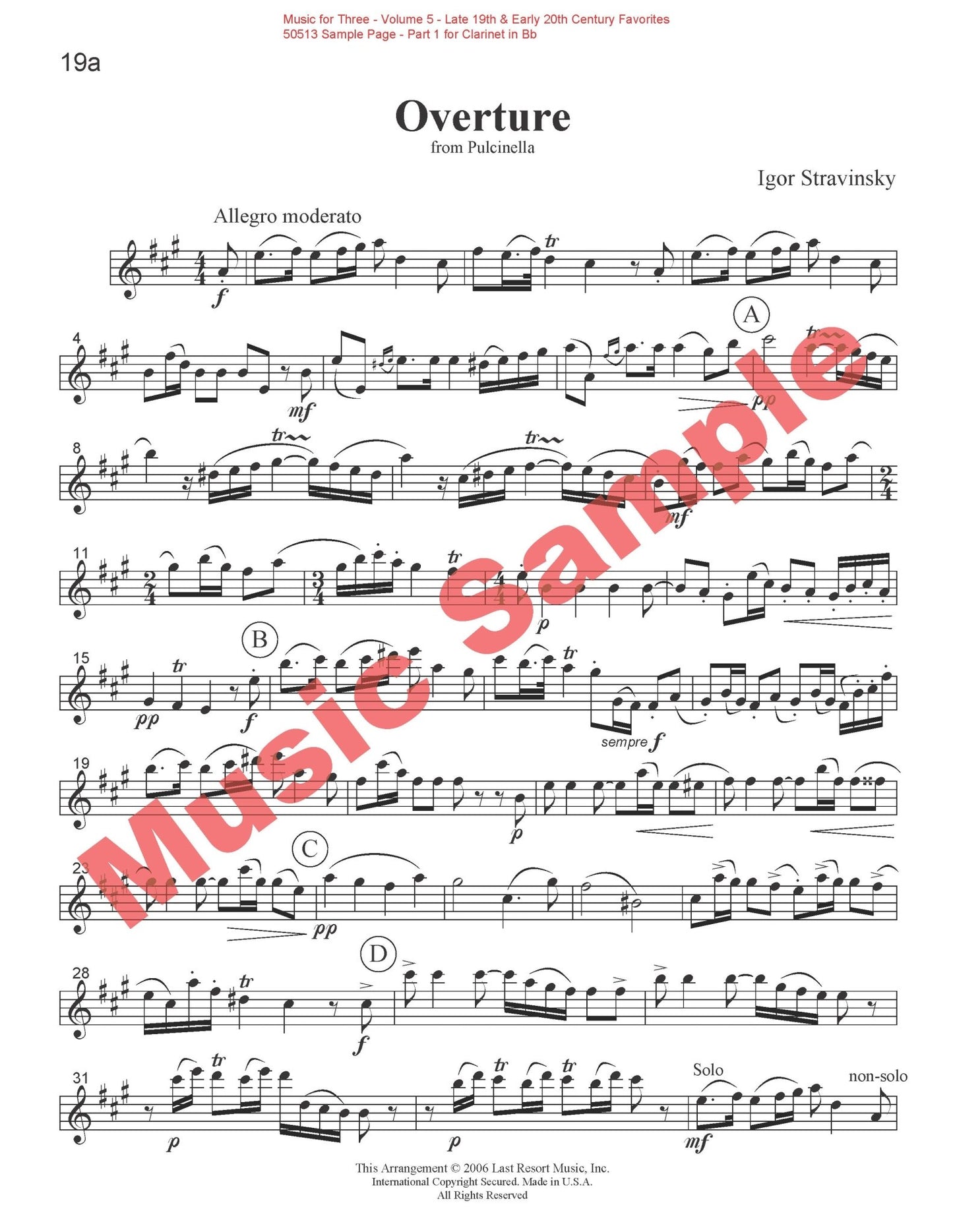 Music for Three, Volume 5 - Last Resort Music Publishing
