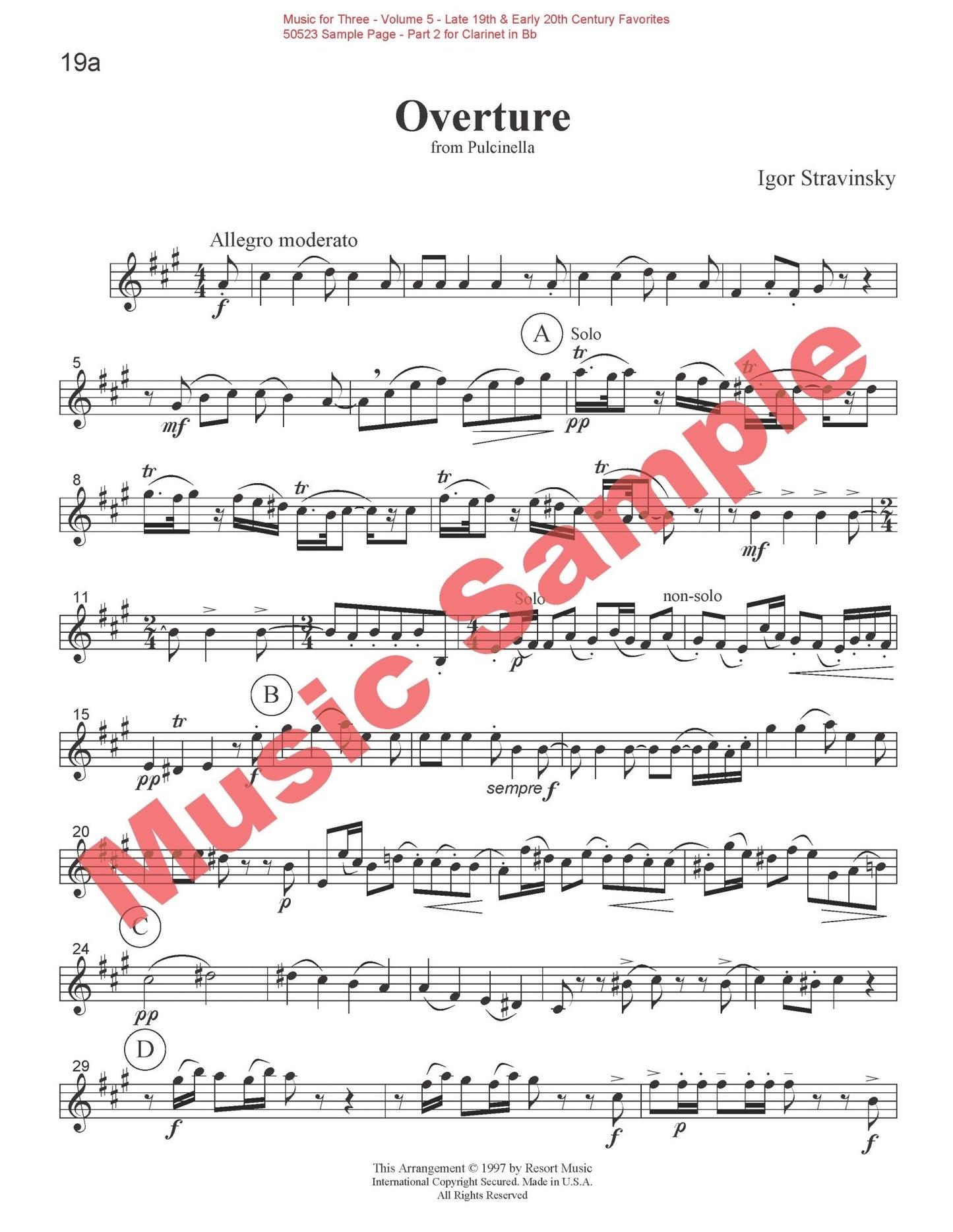 Music for Three, Volume 5 - Last Resort Music Publishing