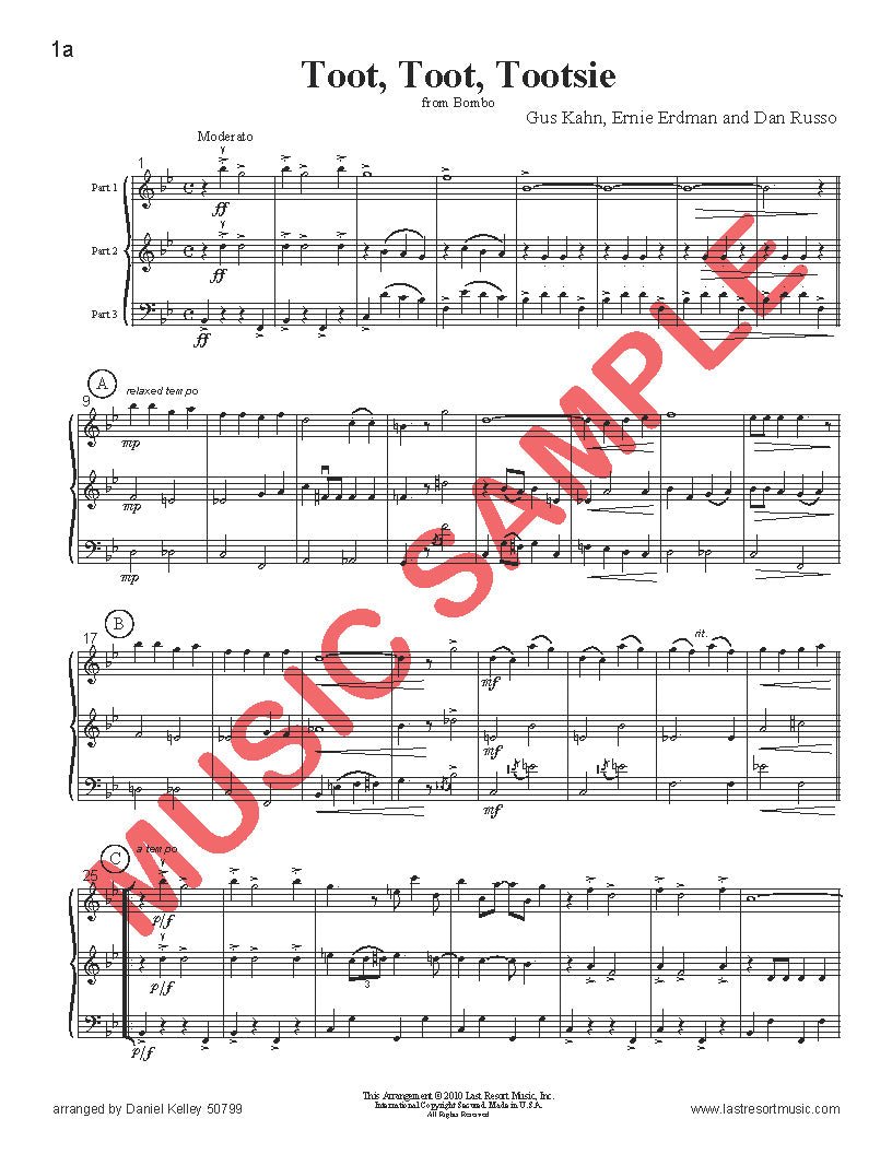Music for Three, Volume 7 - Last Resort Music Publishing