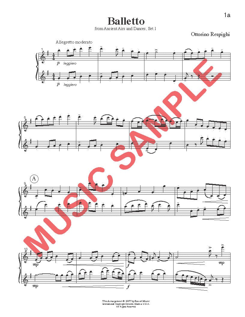 Music for Two Flutes - Volume 1 Sample - Last Resort Music Publishing