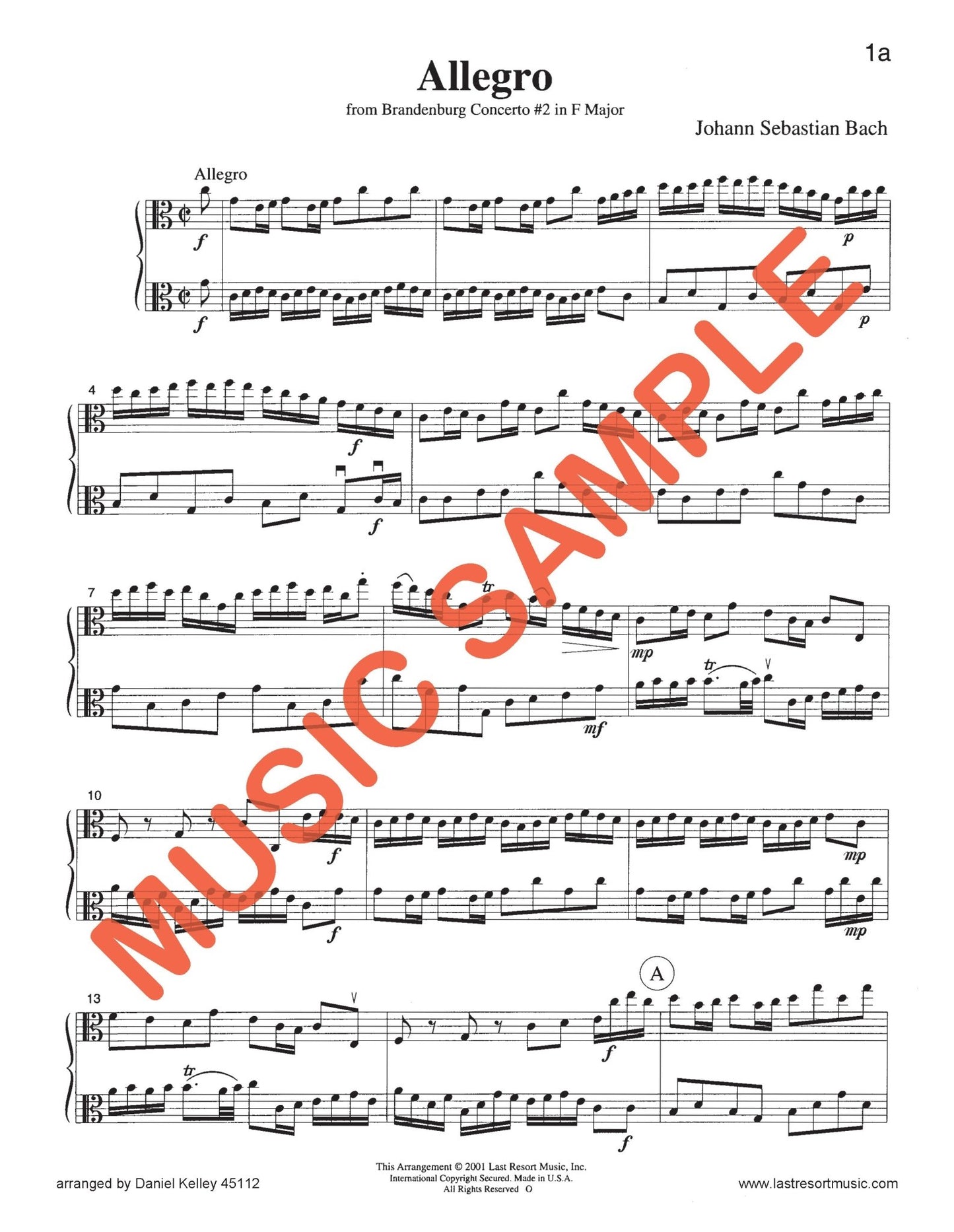 Music for Two Violas - Volume 2 - Last Resort Music Publishing