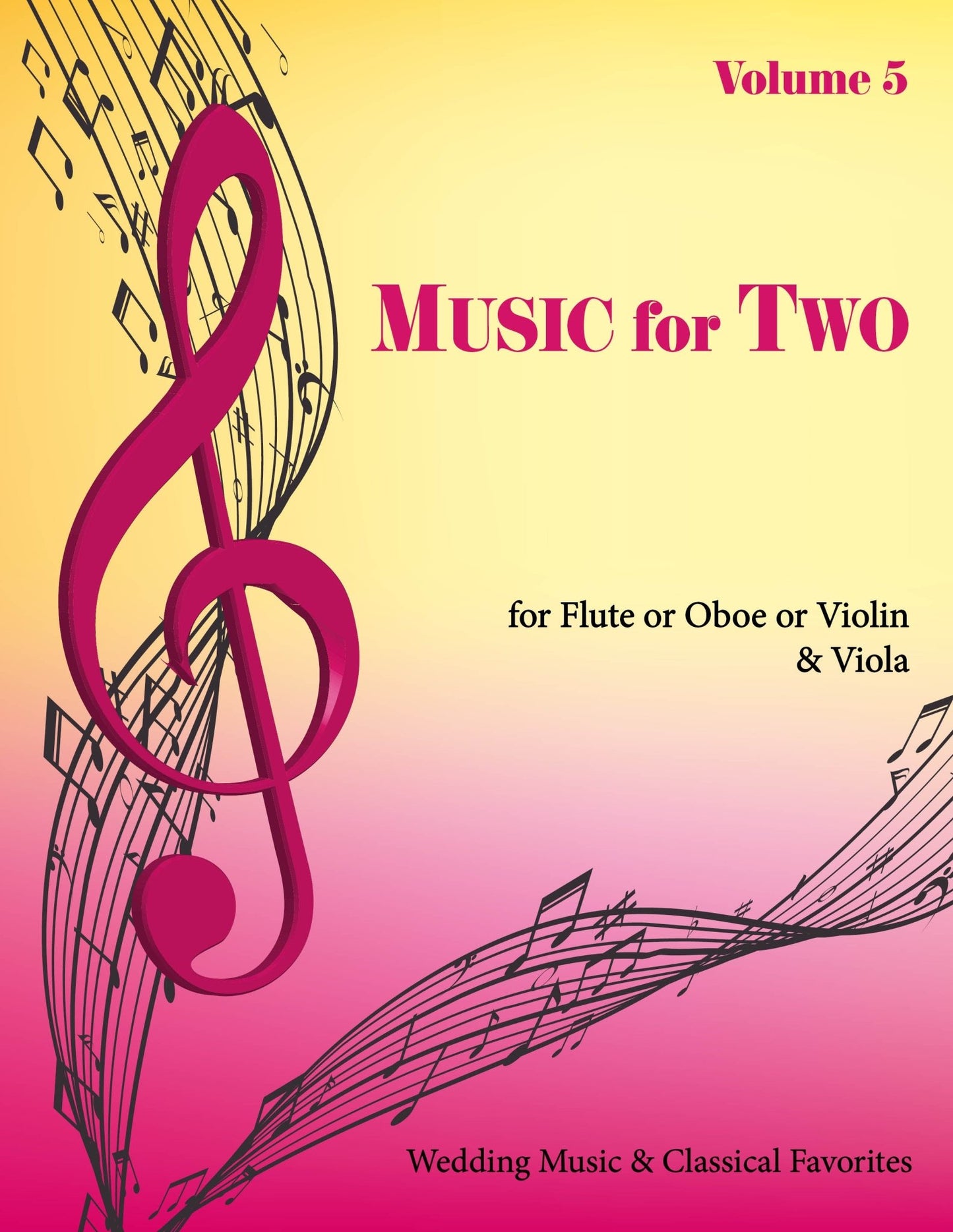 Music for Two Volume 5 - Flute or Oboe or Violin & Viola - Last Resort Music Publishing