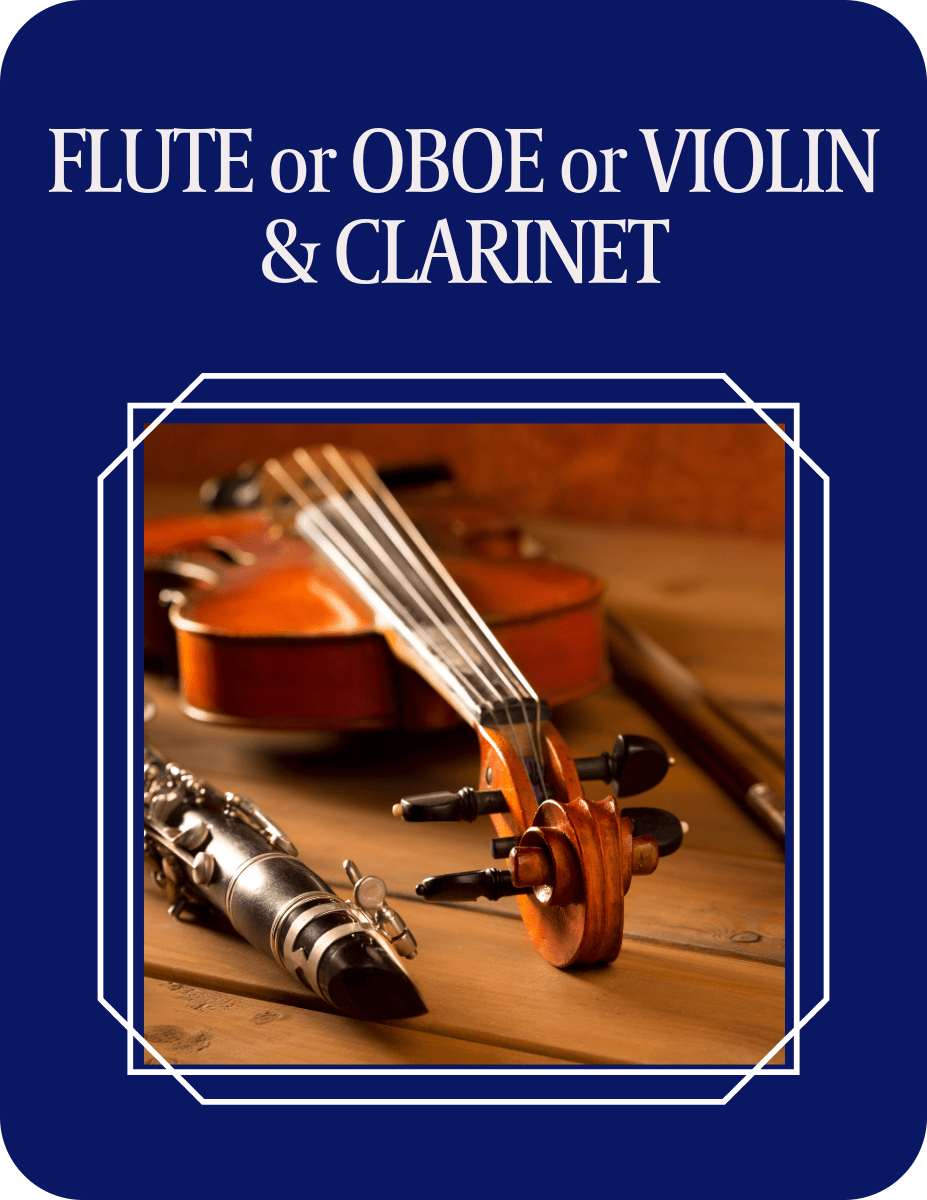 FLUTE or OBOE or VIOLIN & CLARINET - Last Resort Music Publishing