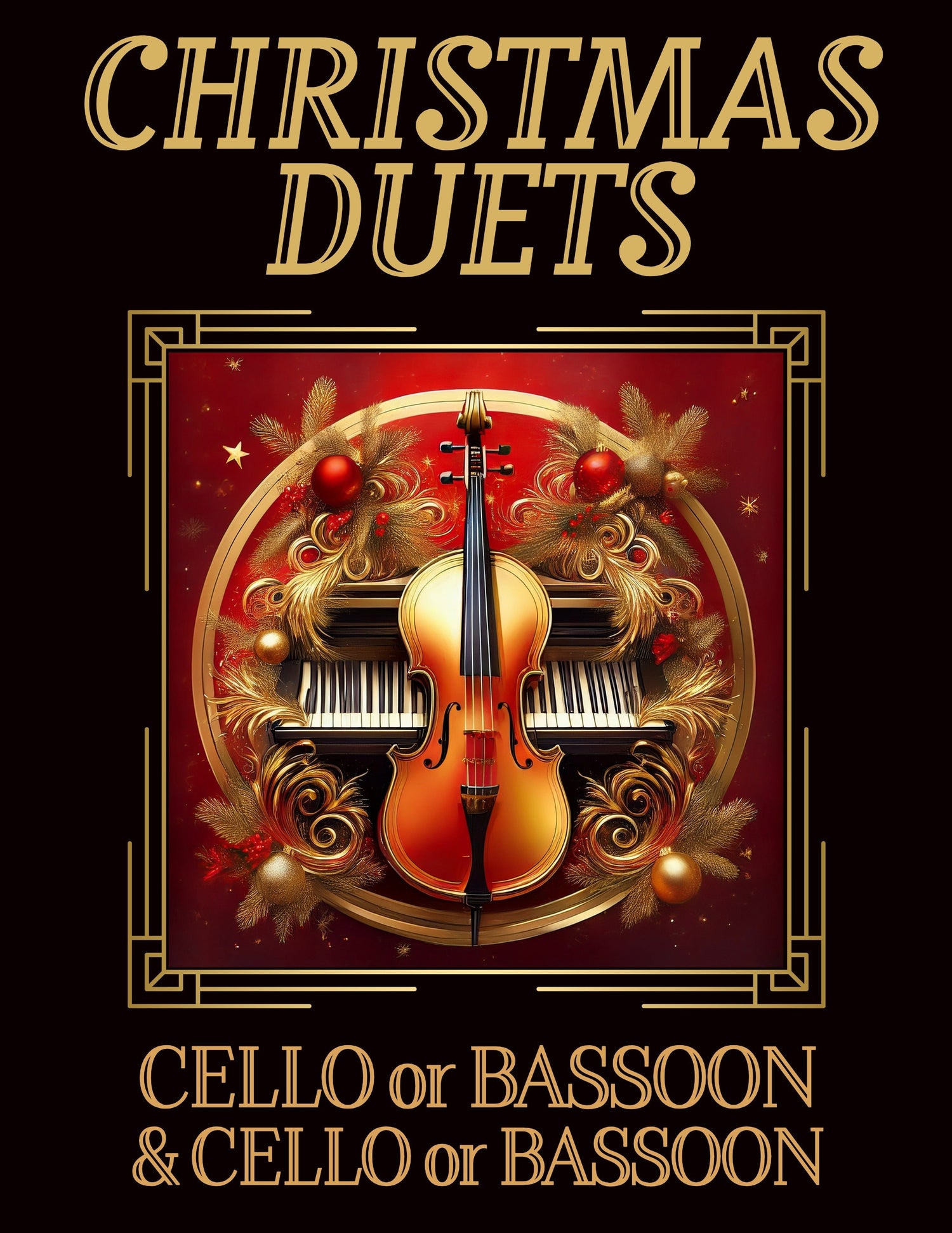 M2XD CB CB-CHRISTMAS DUETS: CELLO or BASSOON & CELLO or BASSOON - Last Resort Music Publishing