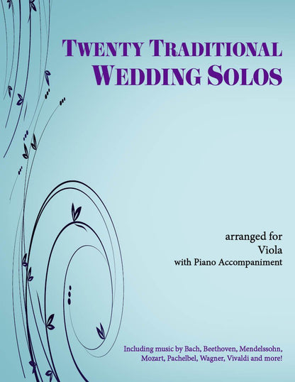 20 Traditional Wedding Solos - Viola & Piano - Last Resort Music Publishing