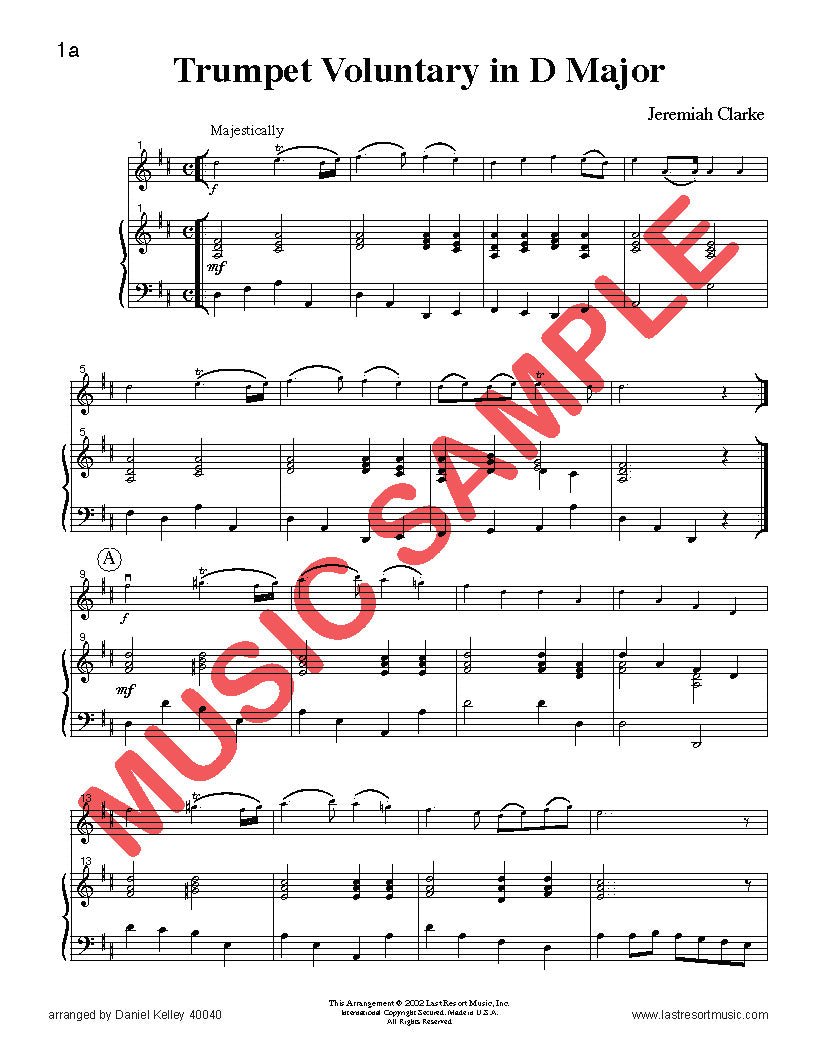 20 Traditional Wedding Solos - Violin or Flute or Oboe & Piano - Last Resort Music Publishing