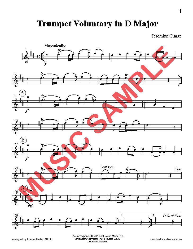 20 Traditional Wedding Solos - Violin or Flute or Oboe & Piano - Last Resort Music Publishing
