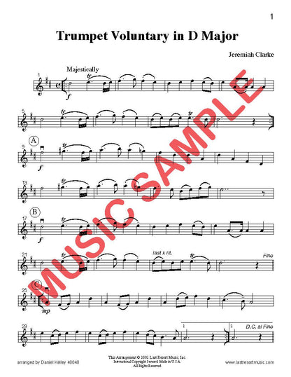20 Traditional Wedding Solos - Violin or Flute or Oboe & Piano - Last Resort Music Publishing