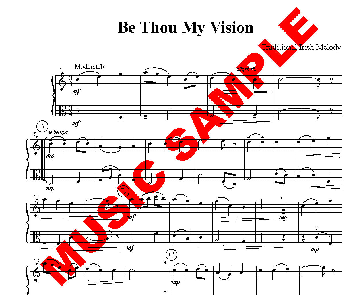 DUET SINGLES: Ash Grove, Happy Birthday & more! for Flute or Oboe or Violin & Viola CHOOSE A TITLE!