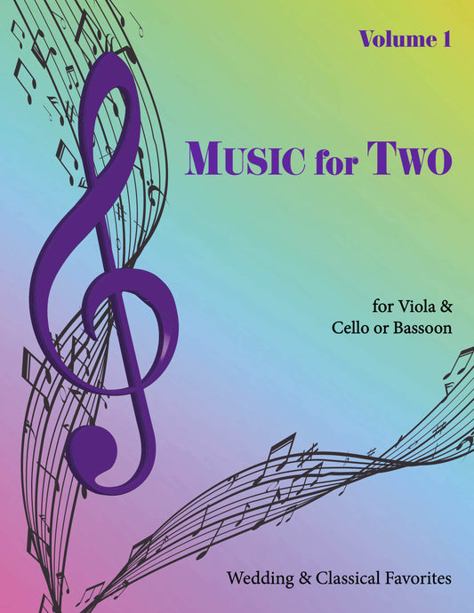 Music for Two Volume 1 - Viola & Cello or Bassoon