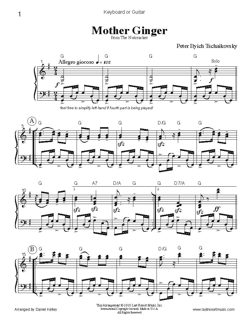 Music for Three Collection - Nutcracker Set 2