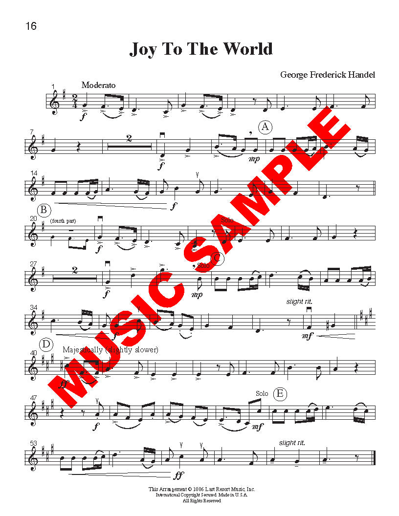 Intermediate Music for Four - Christmas!