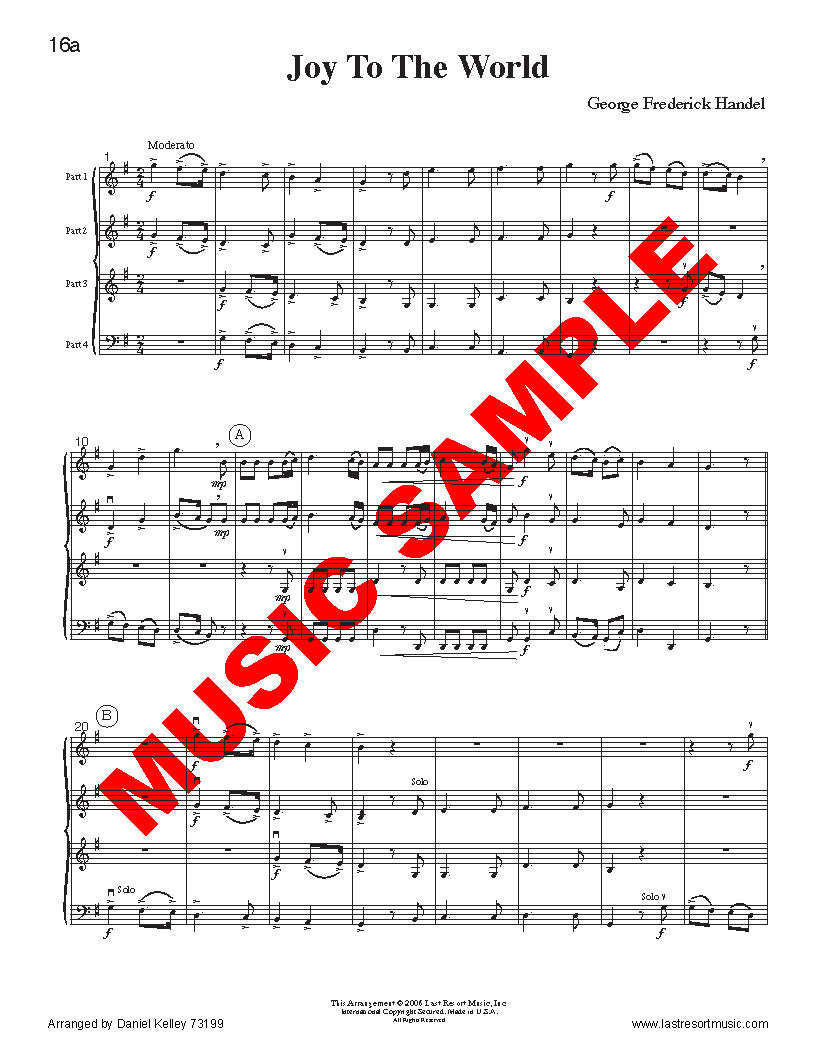 Intermediate Music for Four - Christmas!