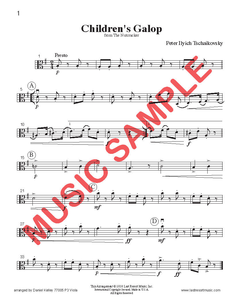 Music for Four, Collection No. 5 - The Nutcracker Set 1