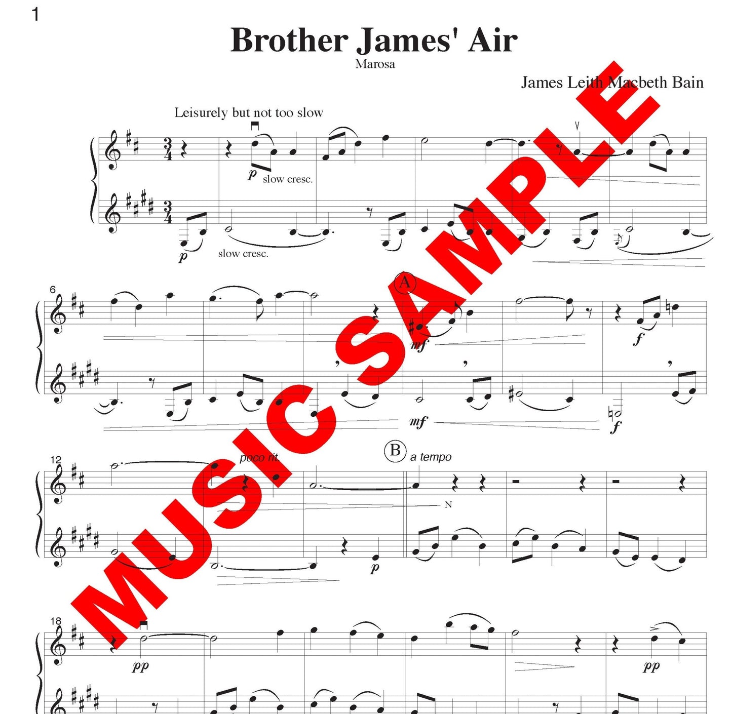 DUET SINGLES: Ash Grove, Happy Birthday & more! for Flute or Oboe or Violin & Clarinet CHOOSE A TITLE! - Last Resort Music Publishing