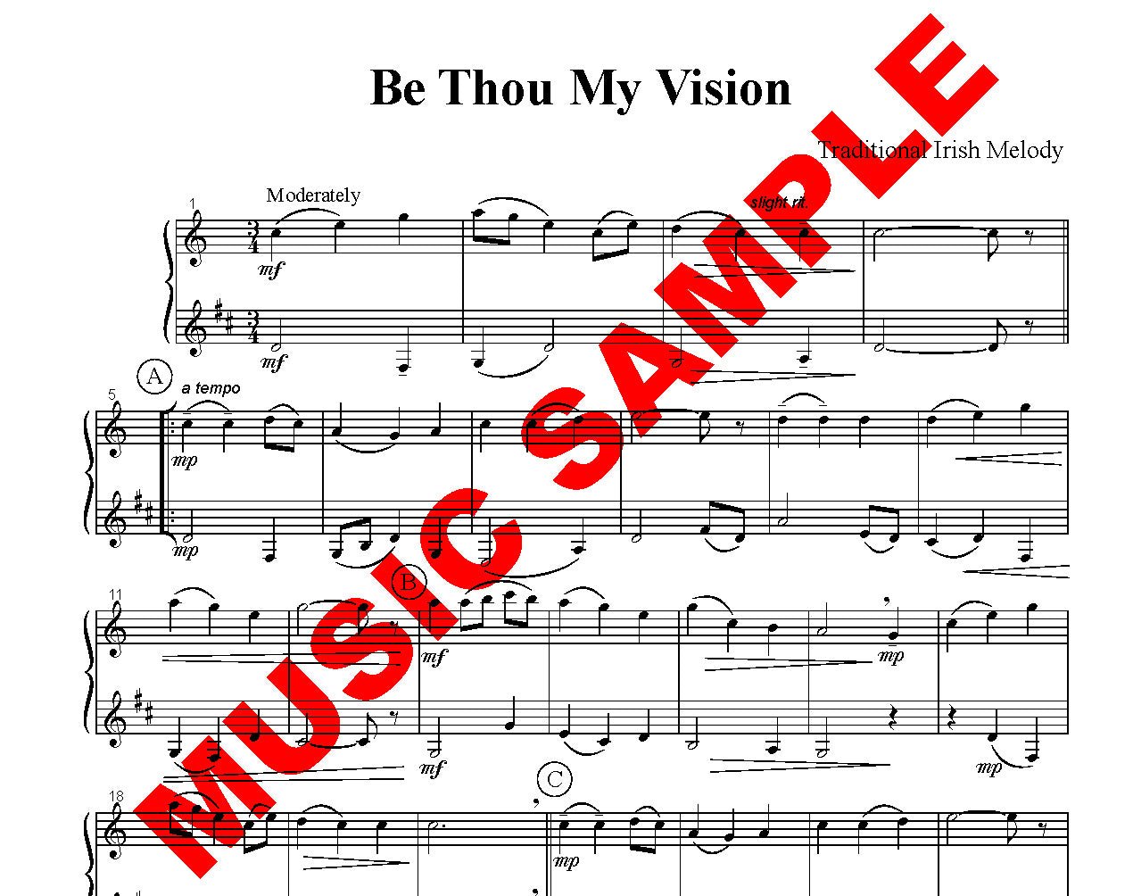 DUET SINGLES: Ash Grove, Happy Birthday & more! for Flute or Oboe or Violin & Clarinet CHOOSE A TITLE! - Last Resort Music Publishing