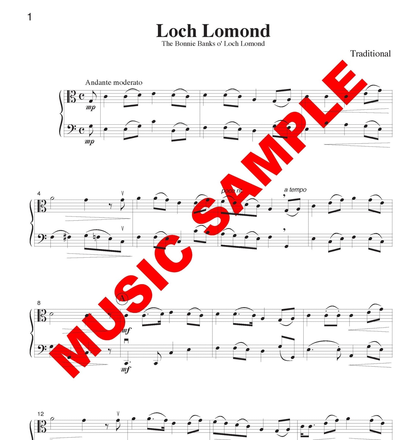 DUET SINGLES: Ash Grove, Happy Birthday & more! for Viola & Cello or Bassoon CHOOSE A TITLE! - Last Resort Music Publishing