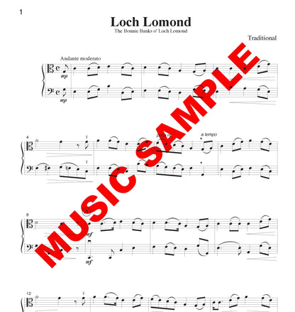 DUET SINGLES: Ash Grove, Happy Birthday & more! for Viola & Cello or Bassoon CHOOSE A TITLE! - Last Resort Music Publishing