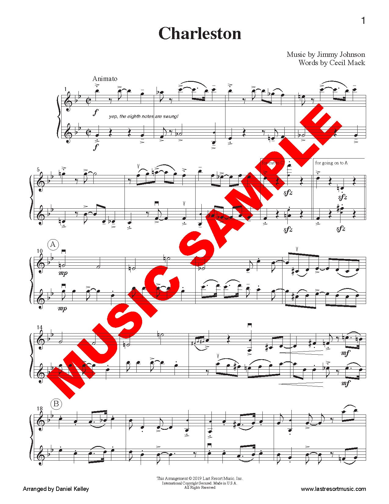 DUET SINGLES: Gershwin and Friends! for Flute or Oboe or Violin & Flute or Oboe or Violin  - Last Resort Music Publishing