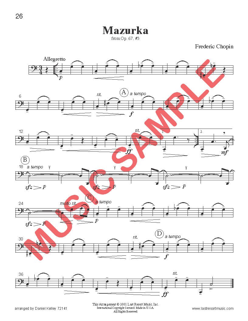 Intermediate Music for Four, Volume 1 - Last Resort Music Publishing